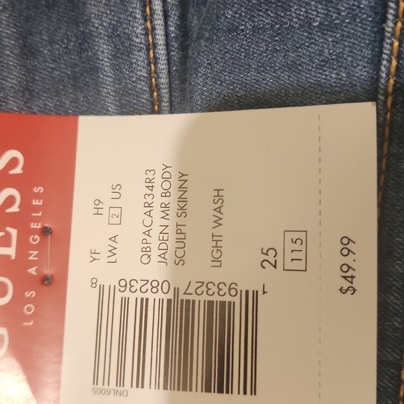 GUESS Blue Denim Jeans - Picture 6 of 7